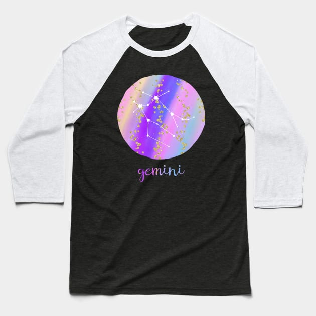 Gemini sign Baseball T-Shirt by tortagialla